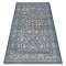 Covor L&acirc;nă NAIN Ornament, cadru, vintage 7557/51644 bej / albastru, 120x170 cm