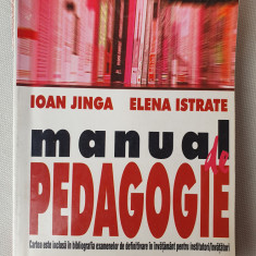 Manual de pedagogie, Ioan Jinga, Elena Istrate, Invatatori, Definitivare. 2001