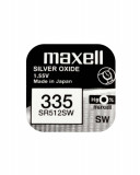 Baterie ceas Maxell SR512SW V335 1.55V, oxid de argint, 10buc/cutie