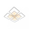 Lustra LED cu Telecomanda Susan , 77W, lumina Rece Calda Neutra, dimabila, alb, Alessandro DESIGN