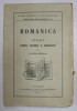 ROMANICA . STUDII ISTORICE , FILOLOGICE SI ARCHEOLOGICE de G. POPA - LISSEANU , 1925