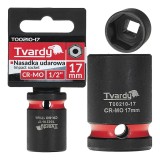 Cheie tubulara de impact in 6 puncte, 1 / 2&quot;, 17 mm, Tvardy T00210-17