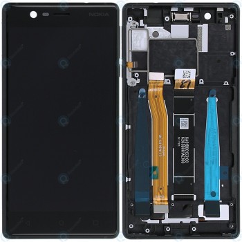 Nokia 3 (TA-1020 TA-1032) Unitate de afișare completă neagră 20NE1BW0001 foto
