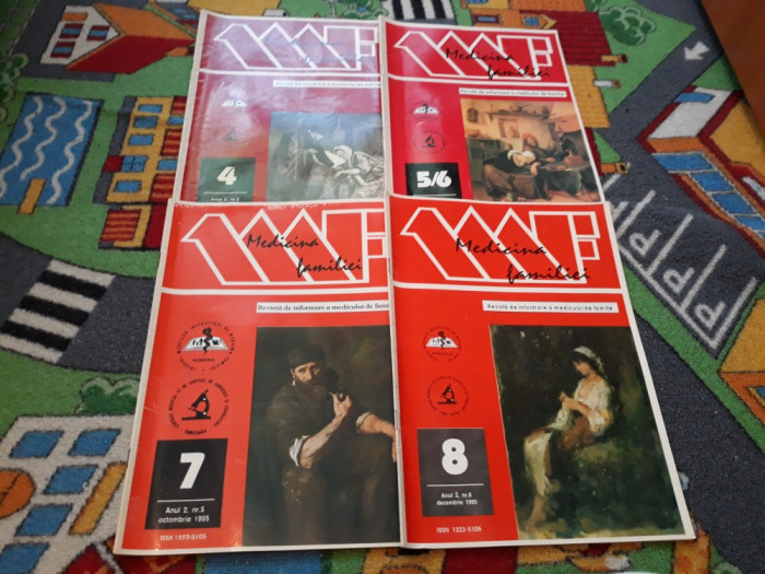 REVISTA MEDICINA FAMILIEI LOT 4 BUC.NR. 2-6 1995 PRET PENTRU TOATE