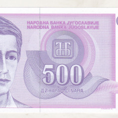bnk bn Iugoslavia 500 dinari 1992