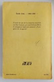 Emile Zola - O pagina de dragoste,