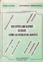 Recapitulare rapida - 18 teste Limba si literatura romana foto