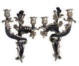 Set doua sfesnice din rasini stil venetian OAR668