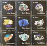 BC580, Guinea-Bissau 2001, 2 serii minerale (2 poze)