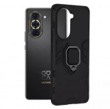 Husa Huawei Nova 10 Pro Antisoc cu Inel Negru Techsuit SS