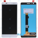 Modul de afișare Nokia 3.1 LCD + Digitizer (pachet de service) alb SLT2J101X00