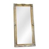 Oglinda monumentala din cristal cu o rama argintie NM-706