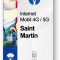 eSIM Internet Saint Martin, valabil 15 zile, trafic Nelimitat