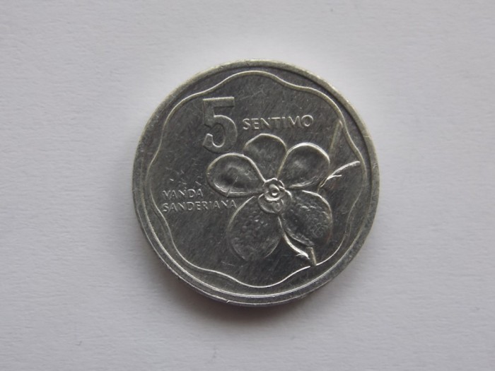 5 SENTIMO 1991 FILIPIME-AUNC