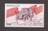 Monaco 1986 - Cea de-a 75-a aniversare a Primului Raliu de la Monte Carlo, MNH, Nestampilat