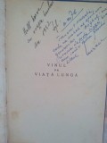 N. D. Cocea - Vinul de viata lunga cu un portret inedit de Marcel Iancu (dedicatie) (Editia: 1931)