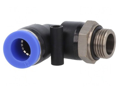 Racord Push-in Unghi PBT G 3/8 15bar 60&amp;deg;C foto