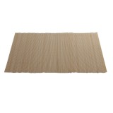 Suport farfurie masa, BM13-4 POW, 30 x 45 cm, bambus, bej, set 4 bucati