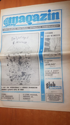 ziarul magazin 9 iunie 1990-articol despre ioan luchian mihalea foto