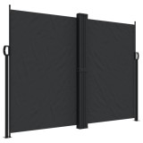 Cumpara ieftin Copertina laterala retractabila, negru, 180x600 cm