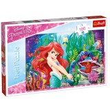 Puzzle Mica Sirena, 100 piese, 41x27,5 cm, Trefl