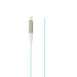 Adaptor retea fibra optica coada Pigtail cu conector LC UPC, lungime 2m, Lanberg 43358, Easy Strip MM OM3, turcoaz