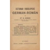 Dictionar enciclopedic german-roman, A-J (Dr. G. Coman)