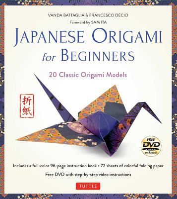 Japanese Origami for Beginners: 20 Classic Origami Models [With 96-Page Instruction Book and DVD with Step-By-Step Video Instructions and 72 Sheets of foto