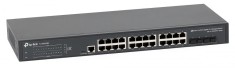&quot;JetStream&trade; 24-Port Gigabit L2+ Managed Switch with 4 10GE SFP+