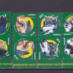 Romania 2011, LP 1909, Fauna din rezervatii naturale,TETE - BECHE, MNH!