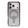 Husa MagSafe pentru Apple iPhone 17 Pro, Urban Armor Gear, Plyo, Neagra Transparenta