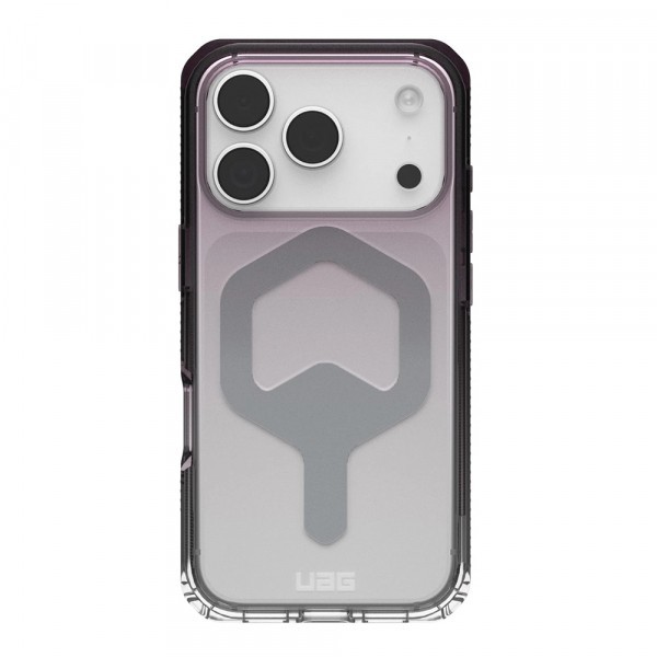 Husa MagSafe pentru Apple iPhone 17 Pro, Urban Armor Gear, Plyo, Neagra Transparenta