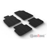 Set covorase auto din cauciuc Honda Civic e:HEV Hatchback, 06.2021-, pentru modele cu cutie automata, 4 bucati, Gledring