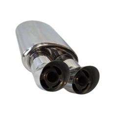 Tobe sport cu 2 iesiri cu silencer ridicate