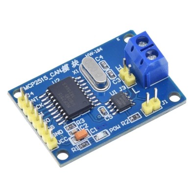 Modul controller CAN MCP2515 cu driver TJA1050 si interfata SPI (m.1202) foto