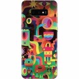 Husa silicon pentru Samsung Galaxy S10 Lite, Abstract Colorful Shapes