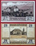 Germania lot 2 notgeld 2 x 25 pfennig 1921 Sondershausen **