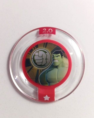 Disney Infinity 2.0 Power disc - Hulk gamma rays foto