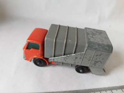 bnk jc Lesney Matchbox 7c Refuse Truck foto