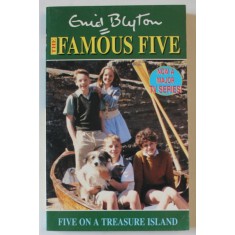 THE FAMOUS FIVE by ENID BLYTON , FIVE ON A TREASURE ISLAND , 1995
