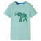 Tricou pentru copii, kaki deschis, 92 12289