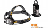 LANTERNA FRONTALA MODEL HP30R XM-L2/XP-G2 R5 - GREY, FENIX