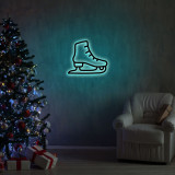 Cumpara ieftin Lampa de perete Ice-Skate 2, Neon Graph, 25x21 cm, albastru