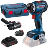 Bosch GSR 18V-90 FC + ProCORE - Masina de gaurit si insurubat 64 Nm valiza speciala accesorii + Acumulator Li-Ion 18 V 4 Ah