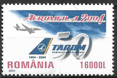 B0472 - Romania 2004 - Tarom neuzat,perfecta stare foto