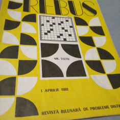 REVISTA REBUS NR.9 /1 MAI 1978