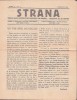 Z905N Strana, foaie a clasei c&acirc;ntăreților bisericești din Rom&acirc;nia, anul I, numărul 1, 1926