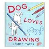Dog Loves Drawing