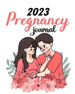 2023 Pregnancy Journal: Pregnancy Journals For First Time Moms - Pregnant Mom Gifts Diary Planner foto