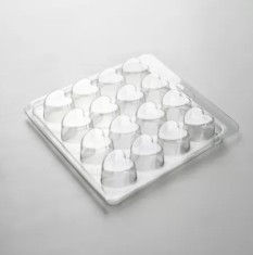 Large Heart Clamshell (16 Segments)